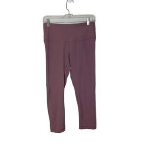 Yogalicious Mauve Workout Yoga‎ Leggings - Sz M
